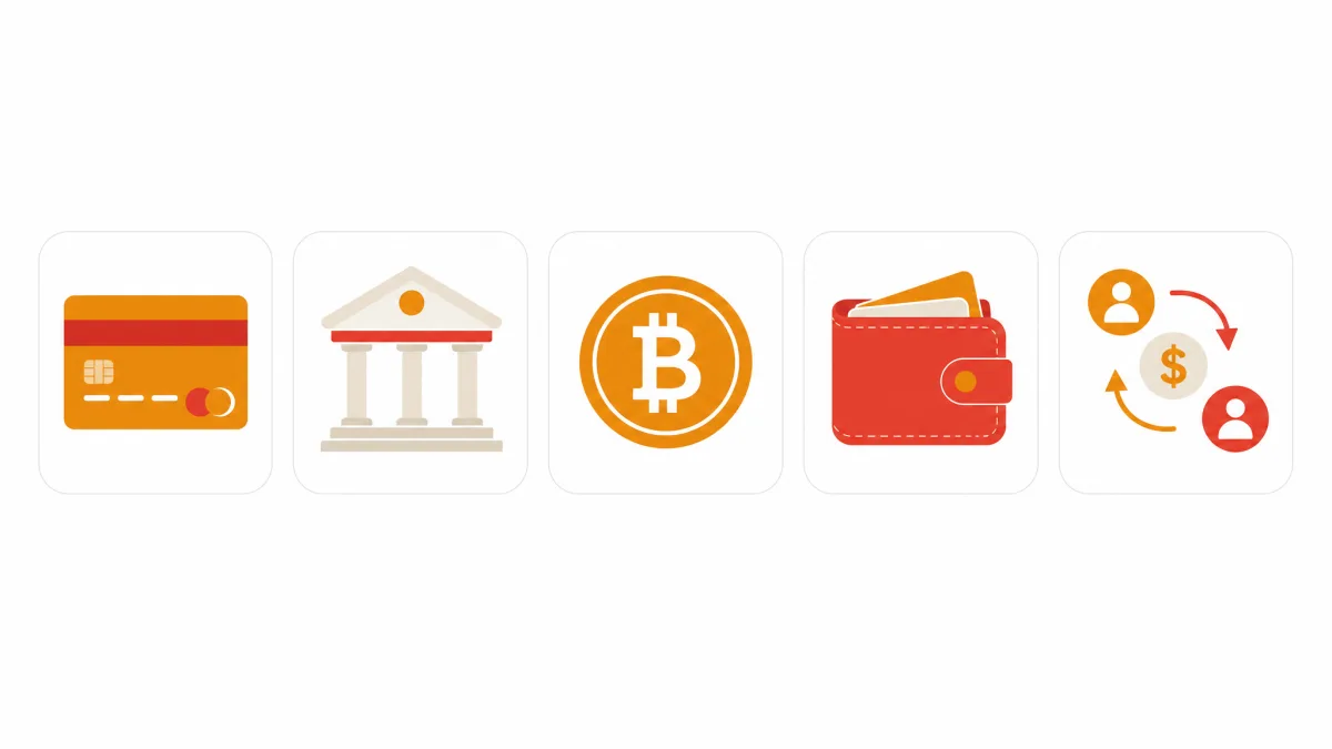 Qevzory7 — métodos de depósito y pago