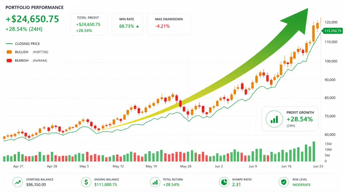 Qevzory7 — condiciones de trading y gráfico de beneficios